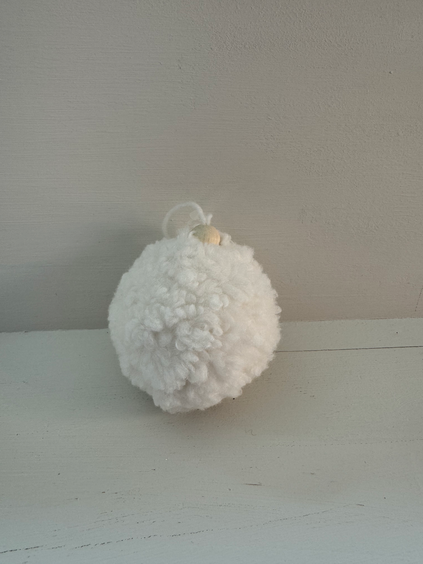 Small Sherpa Ball Ornament