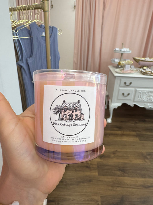 Pink Cottage Company Candle