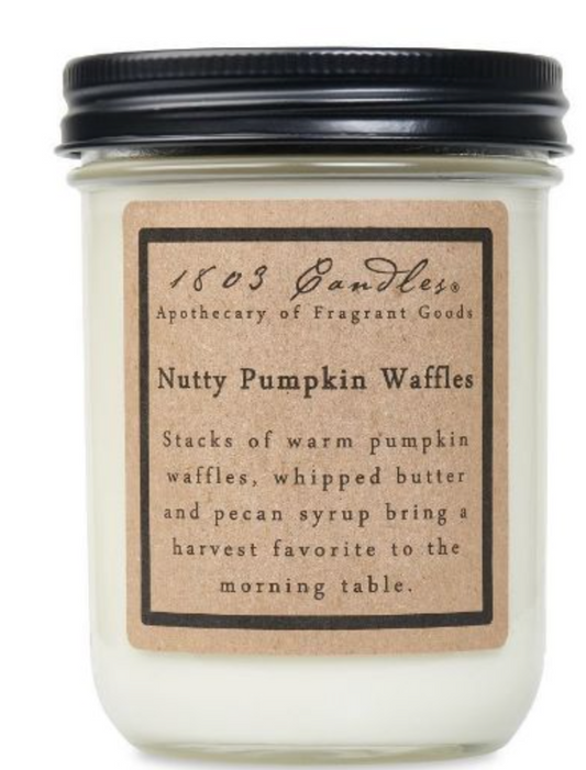 Nutty Pumpkin Waffles