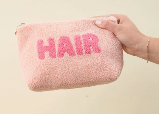 Hair Teddy Pouch