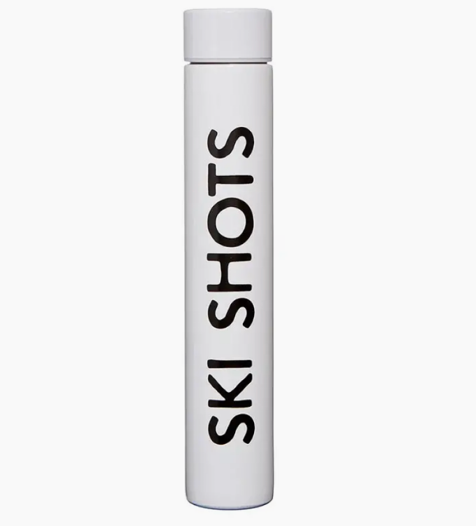 "Ski Shots" Stainless Steel Flask