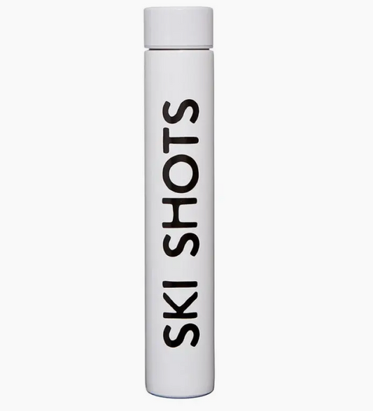 "Ski Shots" Stainless Steel Flask