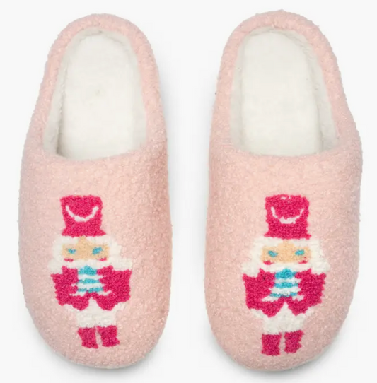 Pink Nutcracker Slippers