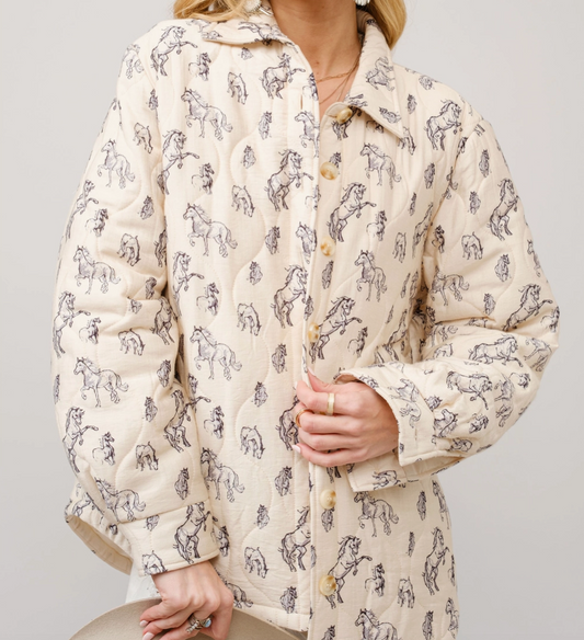 Quilted Western Jacket