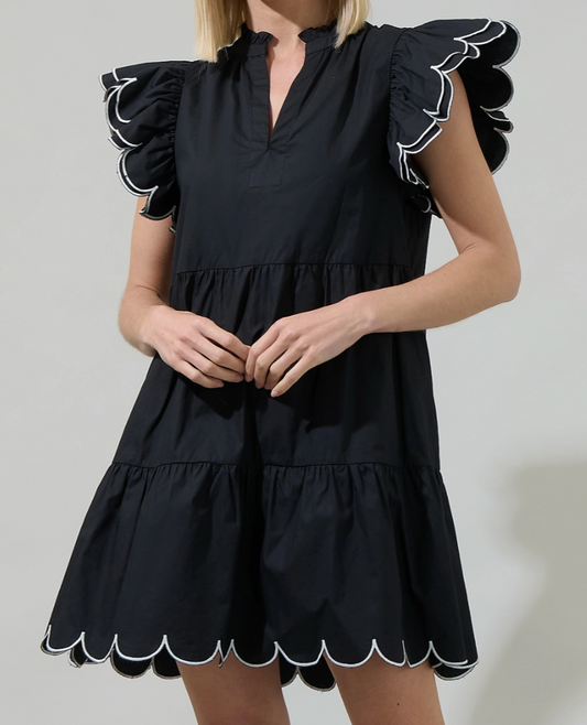 Tess Shift Mini Dress