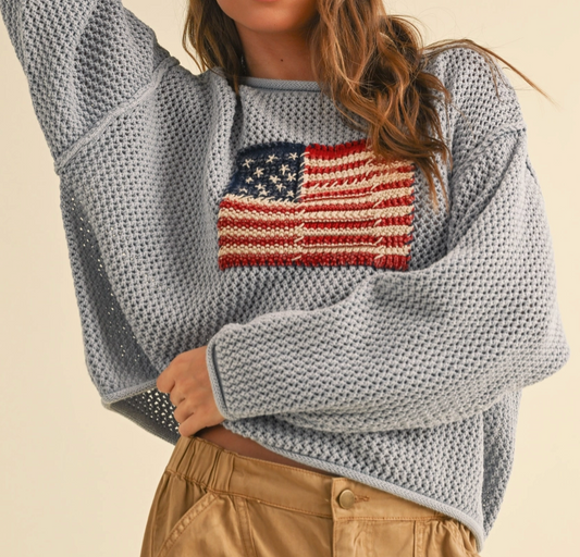 Flag Knitted Sweater
