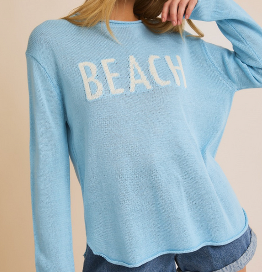 "Beach" Sweater