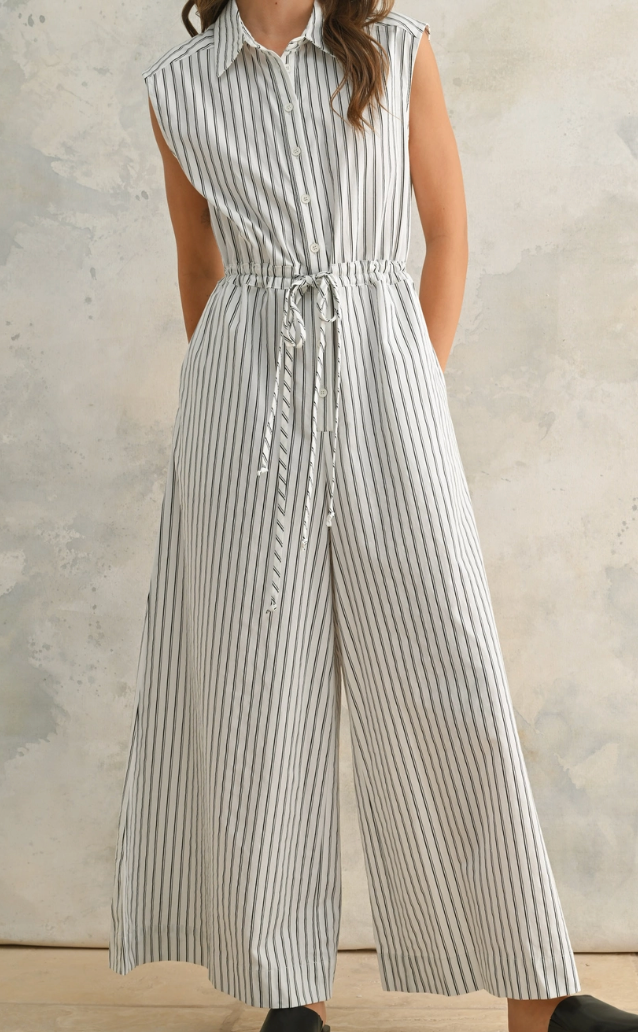 Stripe Jumpsuit