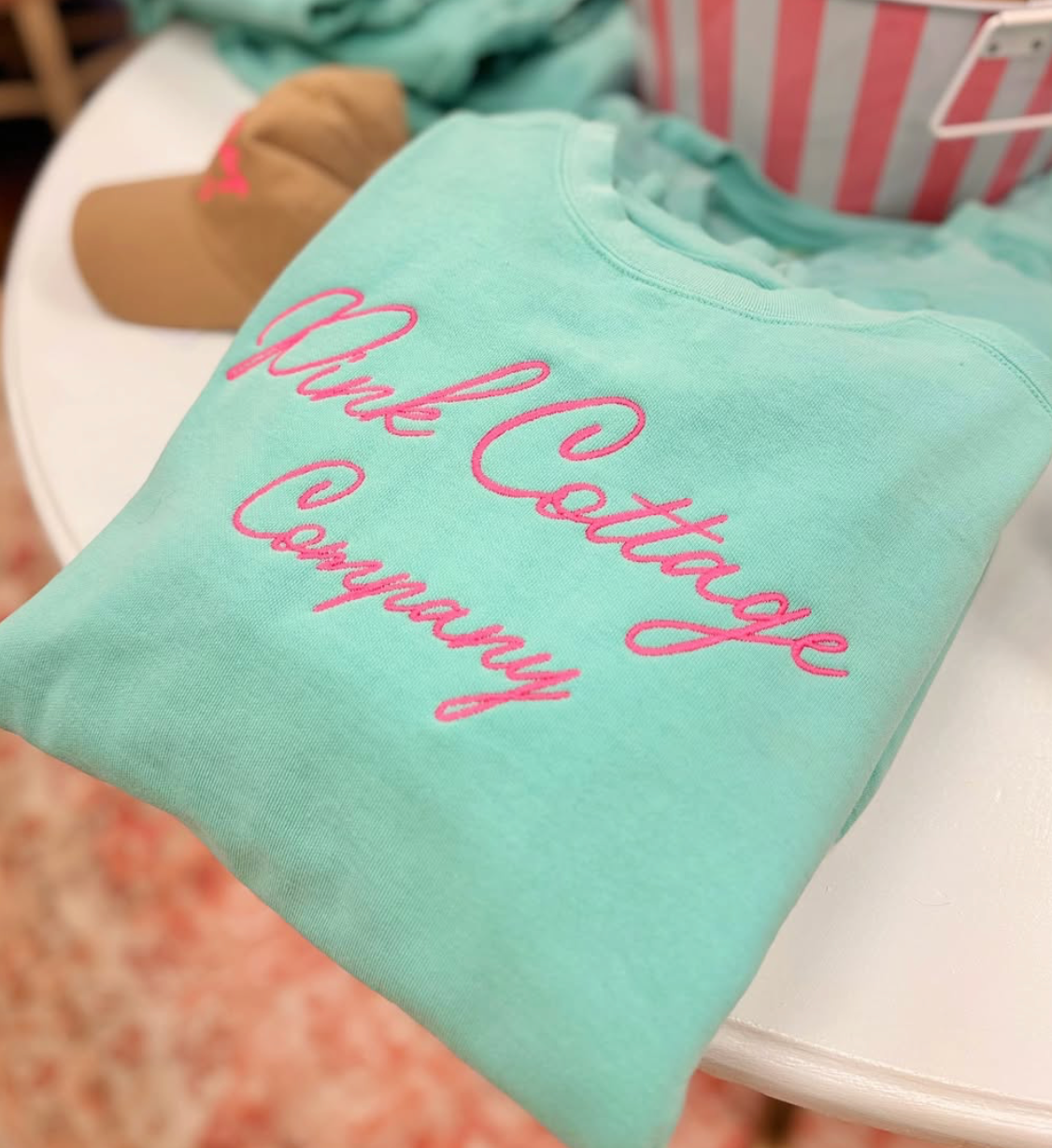 “Pink Cottage Company” Sweatshirt