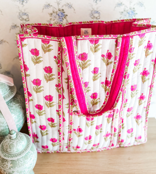 Magnolia Quilted Bag