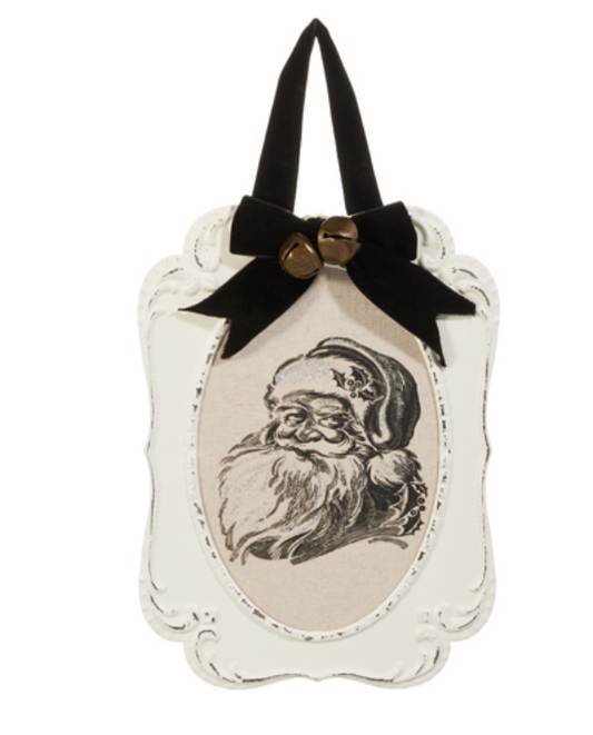 Santa Embossed Wall Art
