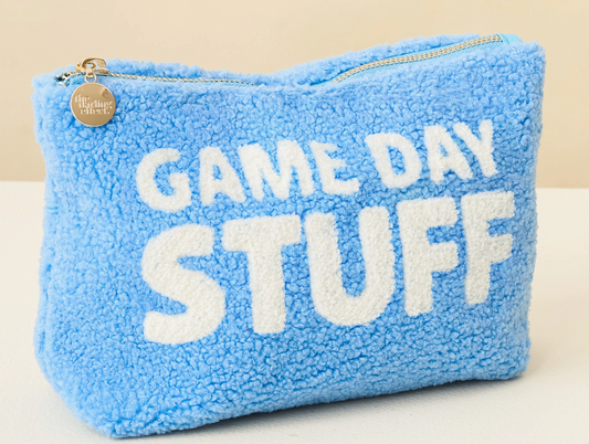Game Day Stuff Pouch Blue