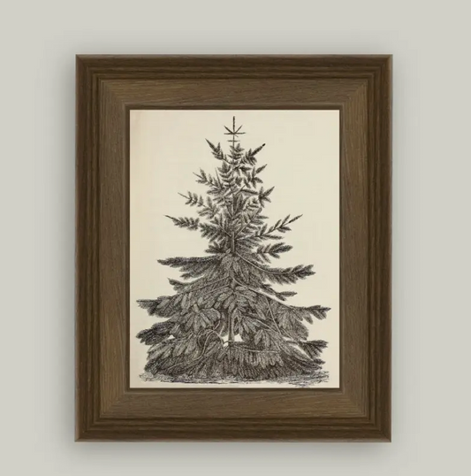 Vintage Pine Tree