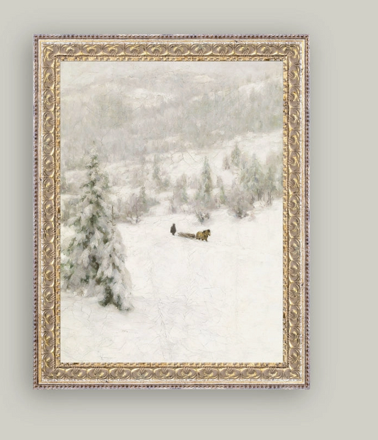 Winter Landscape Framed Print