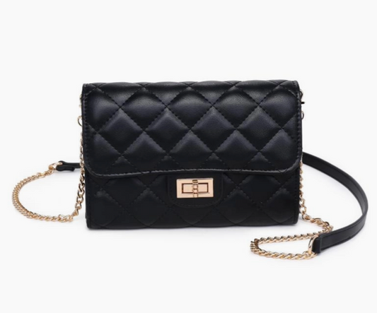 Winona Quilted Multi Compartment Crossbody