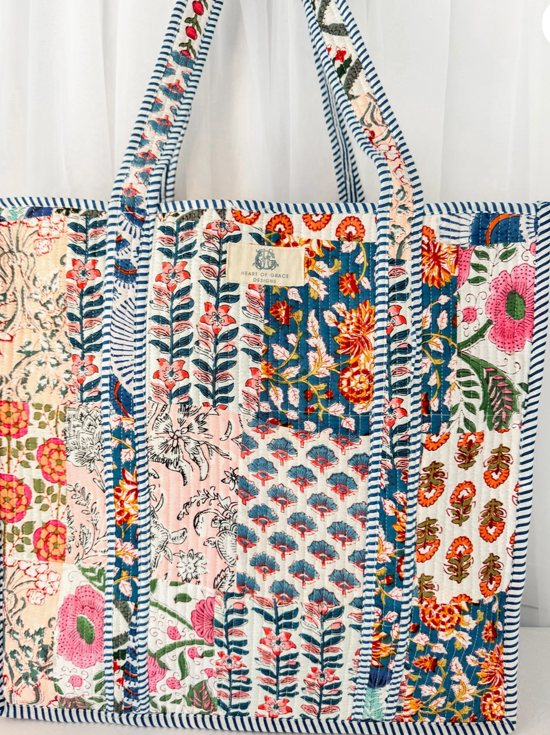 Wild Flower Large Tote