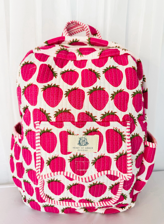 Strawberry Backpack
