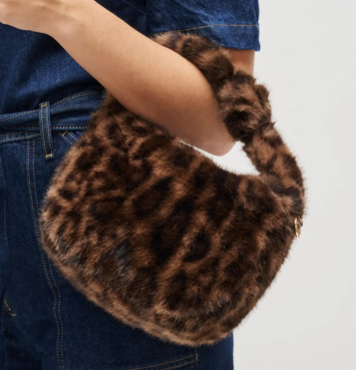 Monica Faux Fur Crossbody