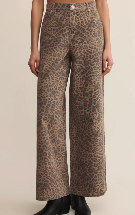Z Supply Marlie Cheetah Jeans