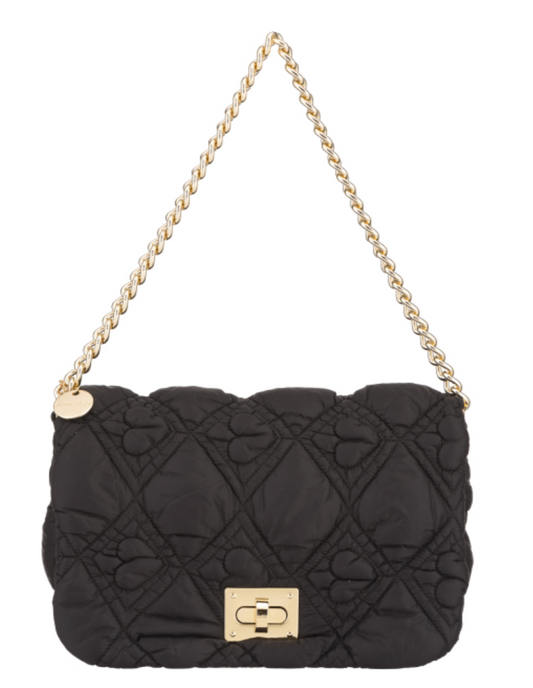 Alex Max Black Puff Bag