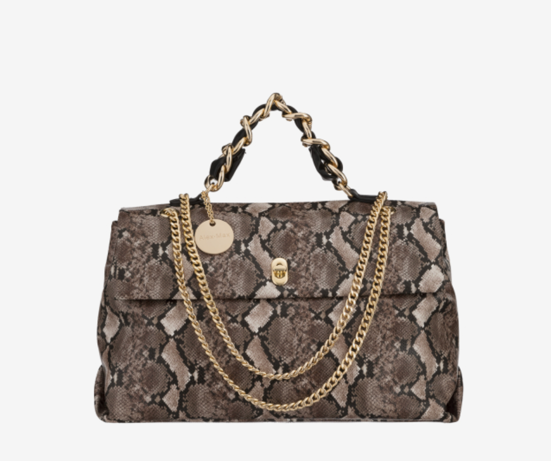 Alex Max Snake Skin Bag