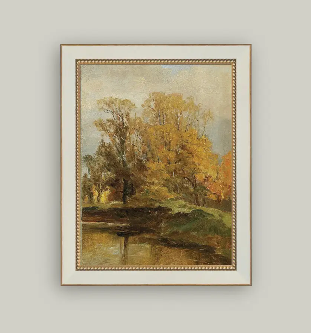 Autumn Study Framed Art