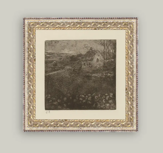 La Masure Framed Antique Art