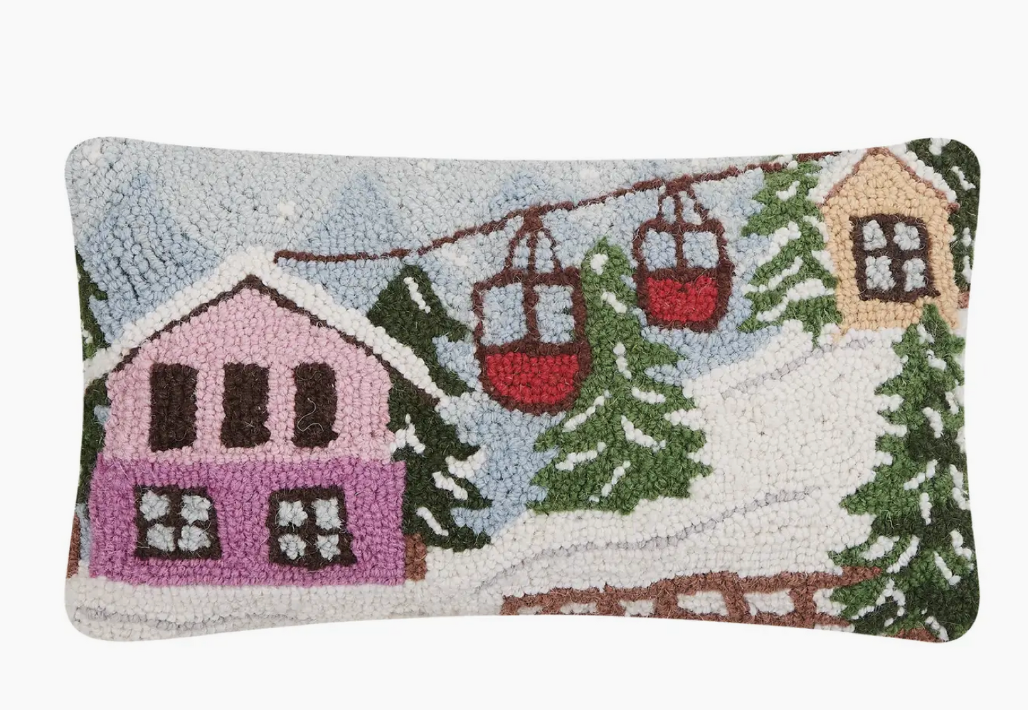 Ski Gondola Hook Pillow