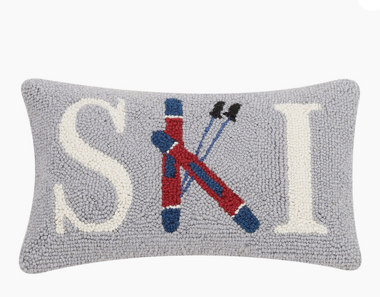 Ski Hook Pillow