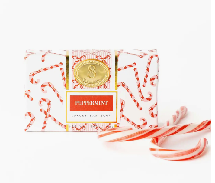 Peppermint Wrapped Bar Soap