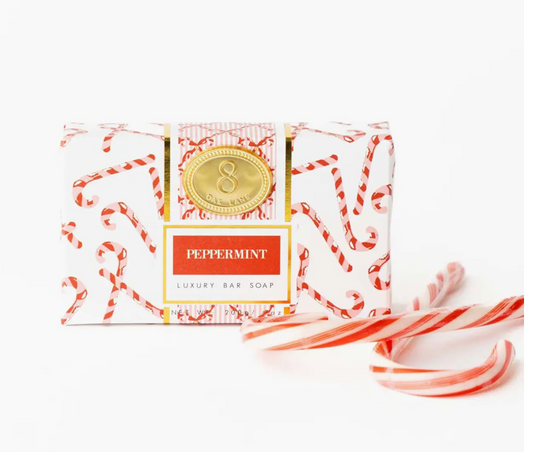 Peppermint Wrapped Bar Soap