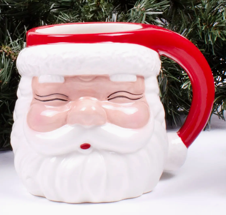 Red Santa Mug