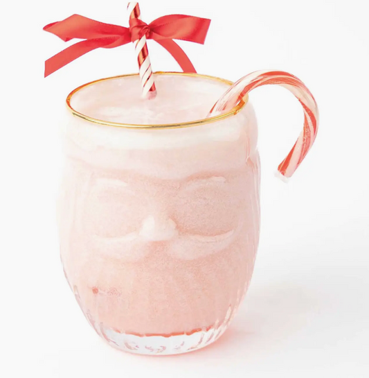Santa Drinking Glass