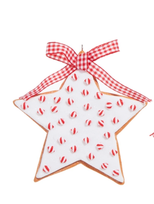 Peppermint Star Cookie