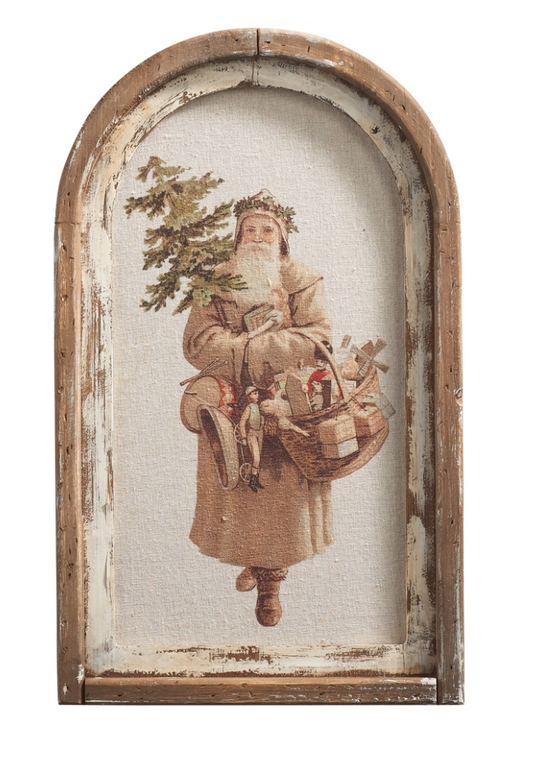 Old World Santa Framed Print