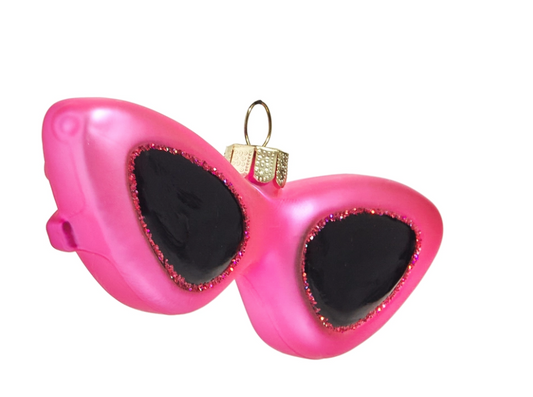 Pink Sunglass Ornament