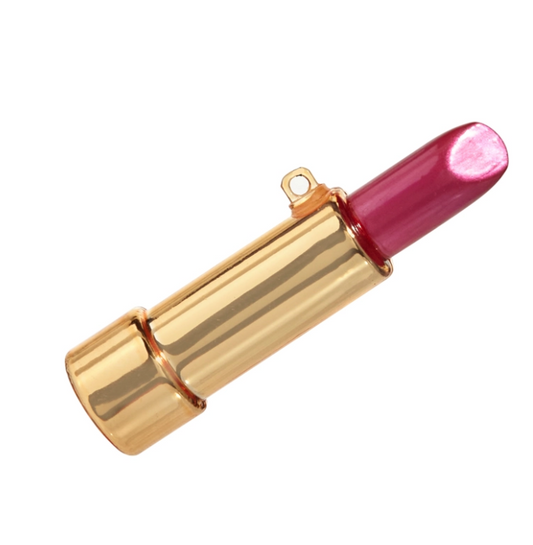 Pink Lipstick Ornament