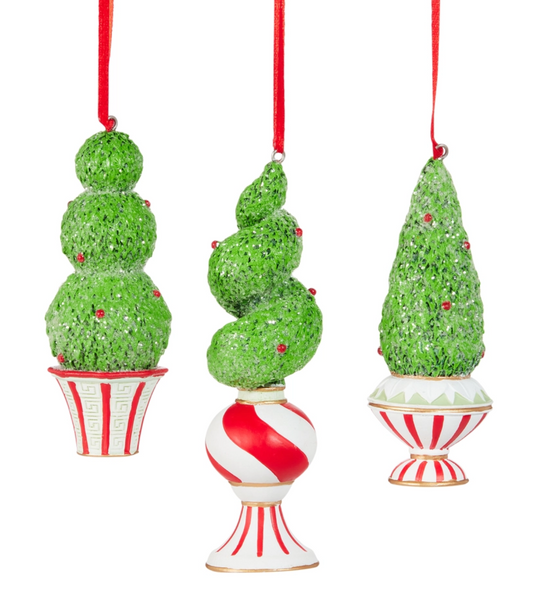 Merry Topiary Ornament