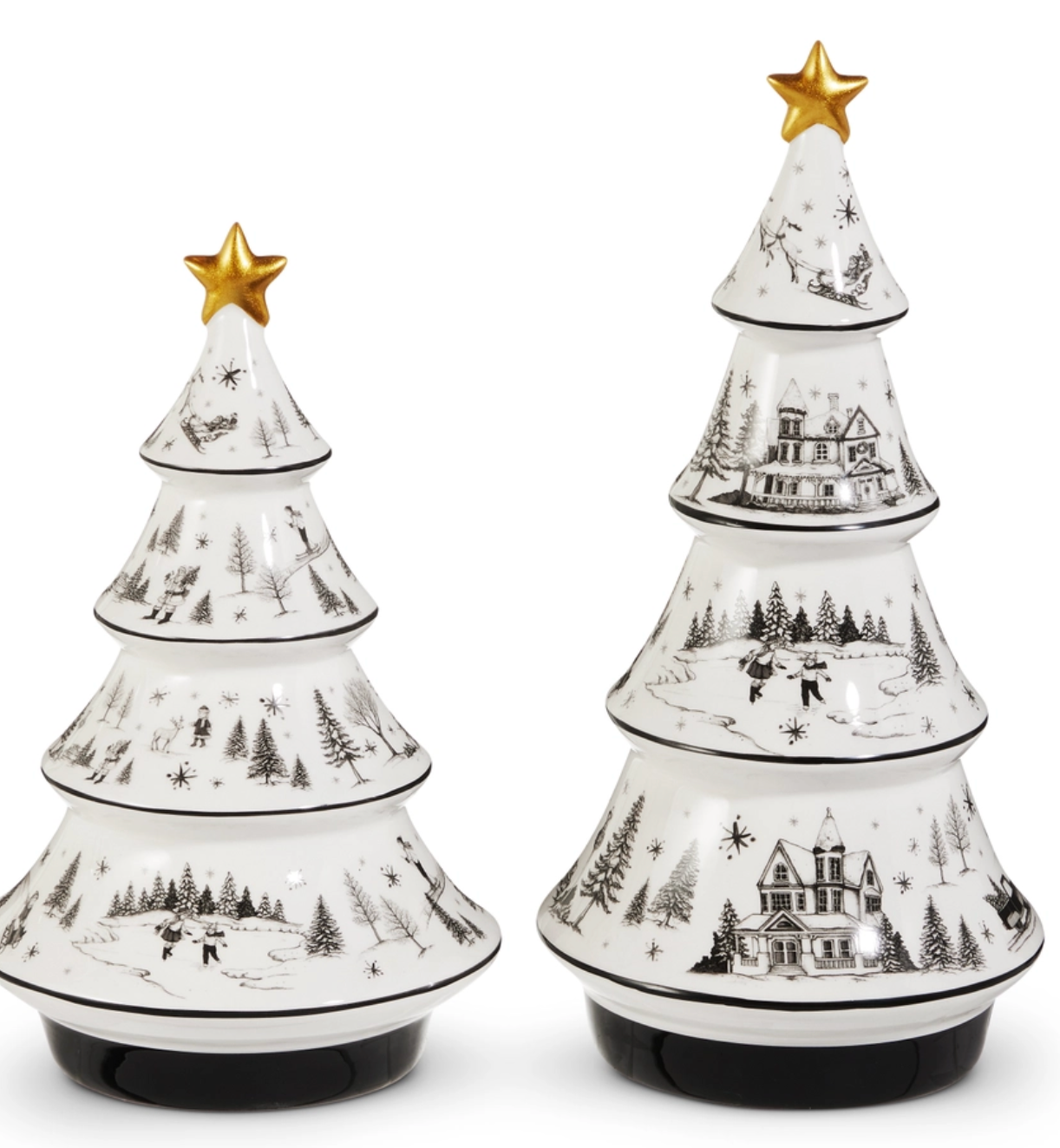 Through the Woods Ceramic Trees