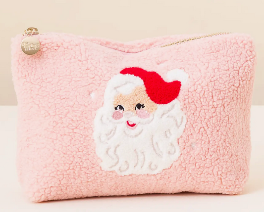 Pink Santa Pouch