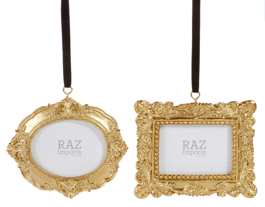 Vintage Photo Frame Ornament