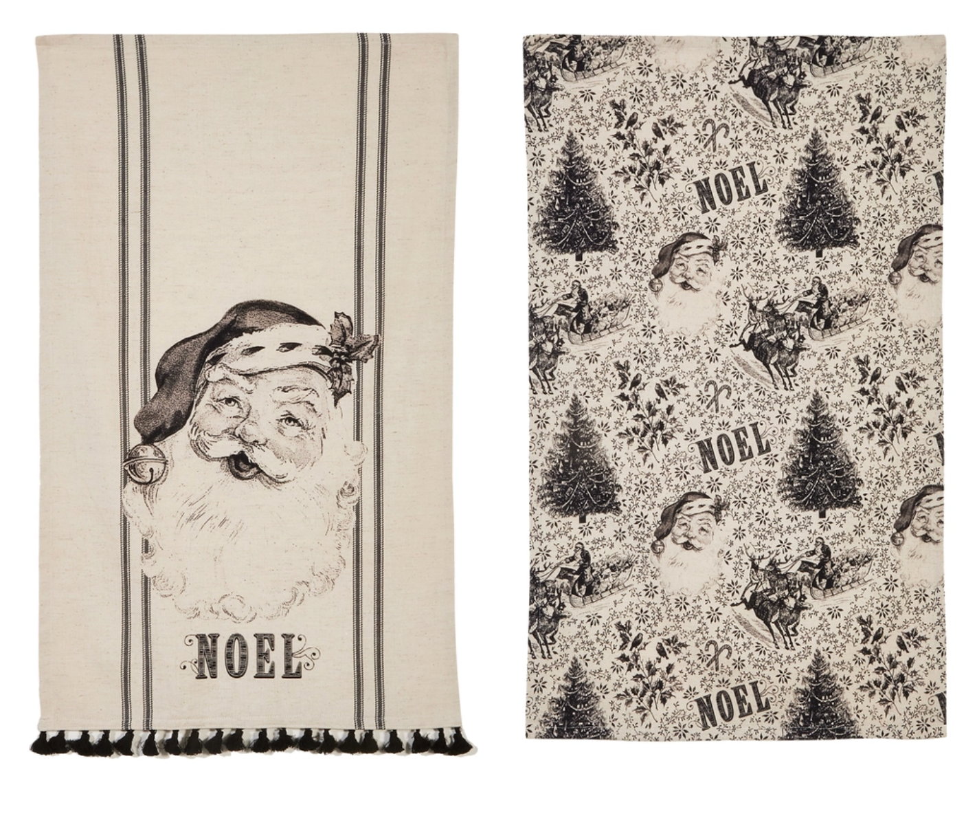 Vintage Christmas Tea Towel