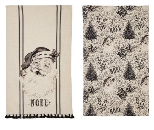 Vintage Christmas Tea Towel