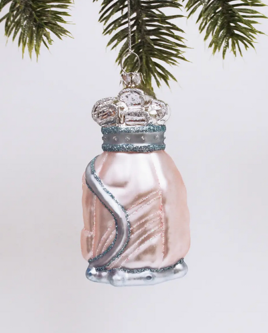 Golf Bag Boxed Glass Ornament