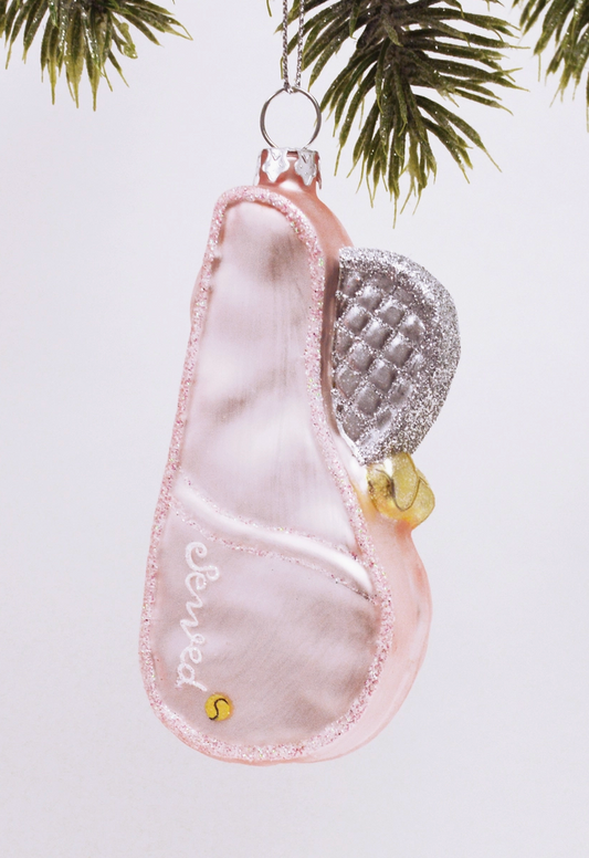 Pink Tennis Bag Ornament