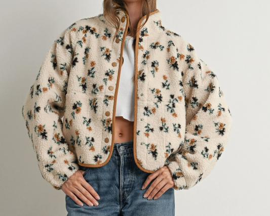 Jessica Floral Coat