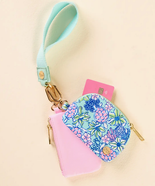 Dynamic Duo Costal Cove Wristlet
