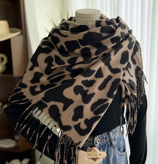 Leopard Scarf