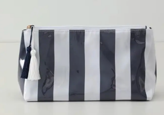 Stripe Cosmetic Bag