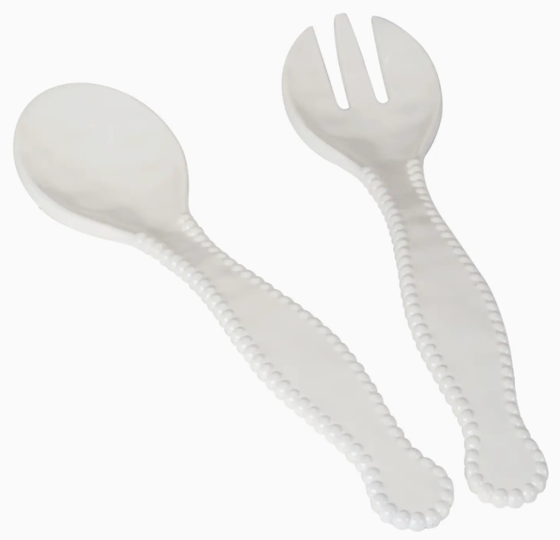 Pearl Melamine Salad Servers